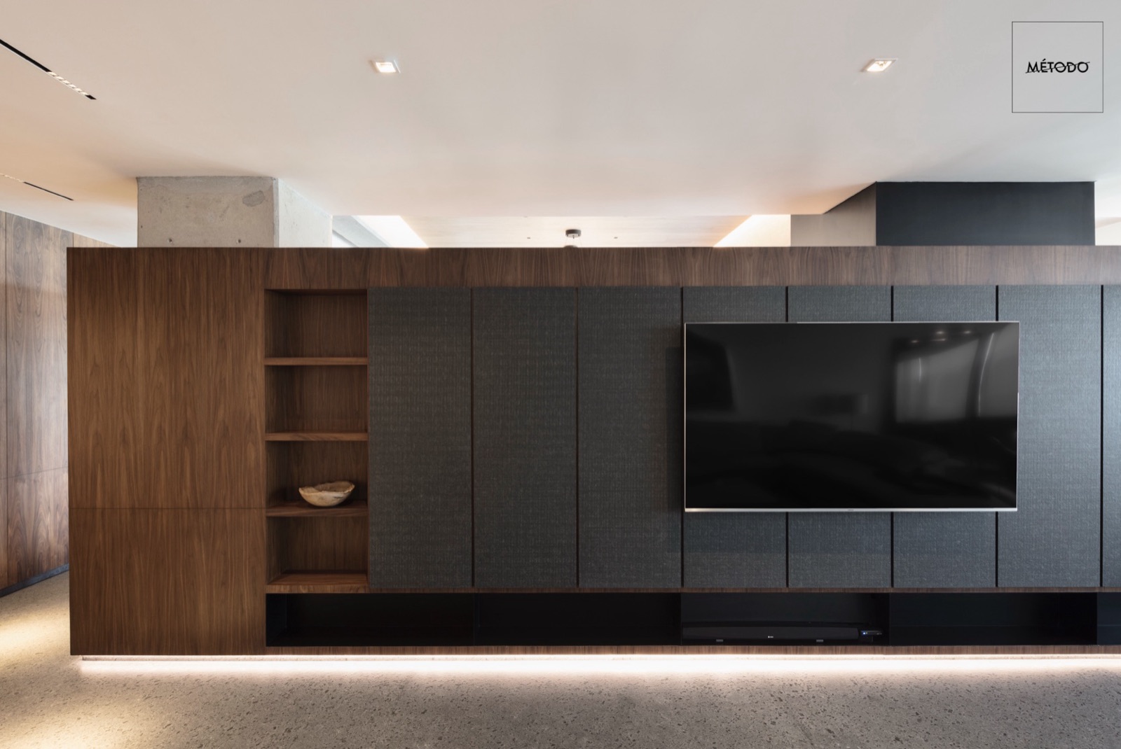 Media millwork · casework
